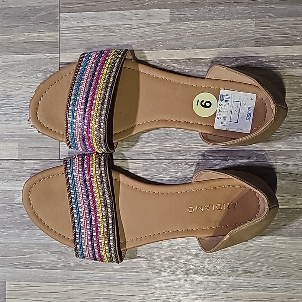 Andiamo Rhinestone Sandals